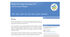 Desktop Screenshot of beharsurveying.com
